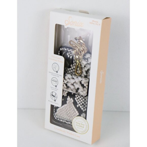 NWT Sonix Gray Python Wallet 11 Pro Phone Case - Picture 6 of 12